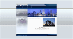 Desktop Screenshot of cndtrucking.com